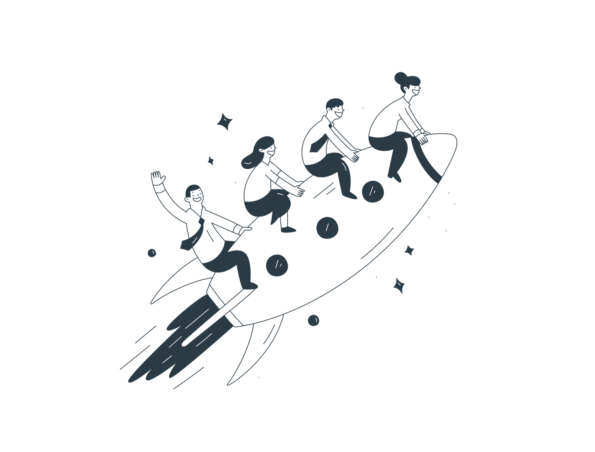 All aboard for business-boosting benefits.